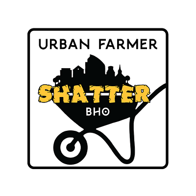 Urban Farmer Shatter branding design graphic design illustrator photoshop vector