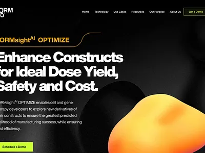 Form Bio Optimize and Simulate Pages branding creativity web design