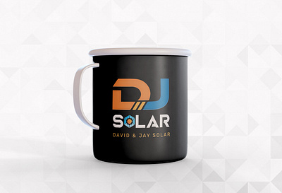 Logo Design Print on Cup 3d animation app branding design dj logo flat graphic design illustration ios logo logo design print on cup modern motion graphics psd screen ui