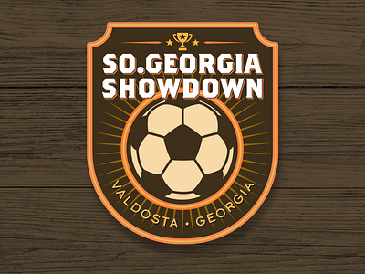 Southern Georgia Showdown - Event Logo branding event football graphic design identity logo soccer southern