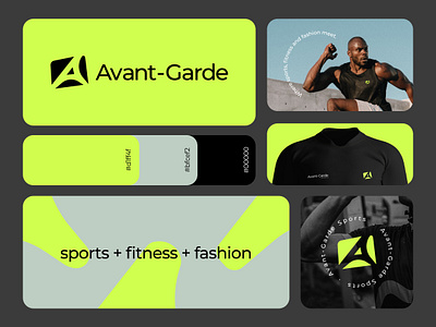 Avant-Garde Sports Branding 2d adobe art brand brand design brand identity branding clothing design fashion fitness graphic design identity design illustration logo logo design minimal sports typography vector