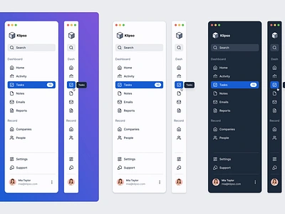 Sidebar Navigation- Dashboard dashboard dashboard design design figma menu minimal minimal nav minimalism nav navigation product design sidebar nav ui ui design user interface user interface design ux ux design web app webapp