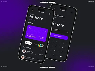 Mobile Banking App animation app app design awe bank app banking app design finance finance app ios mobile app ui