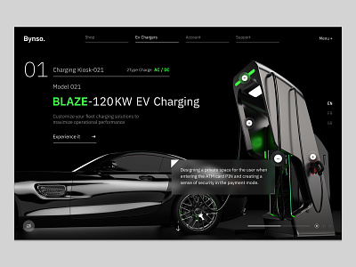 EV Charging Website Design charger design electronic ev graphic design landing ui ux vehicle web webdesign website