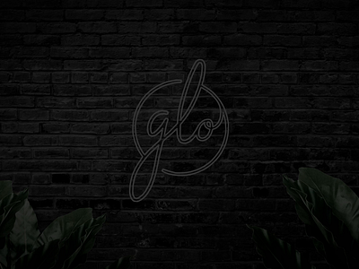 Glo Logo Animation For Website after effects animation animations for web branding graphic design neon effect neon graphic design neon web design web design website animation website design