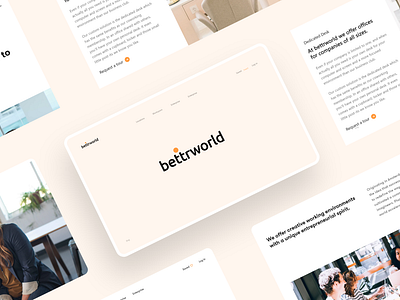 bettrworld - Coworking Space Website agency branding business creative designer home page homepage landing page landingpage logo office space typography ui uidesign ux uxdesign web web design webdesign