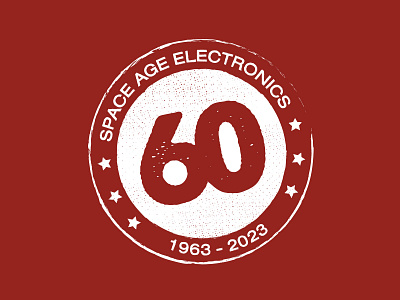 Space Age Electronics 60th Anniversary american made branding family business fire safety life safety logo made in usa manufacturing stamp technology