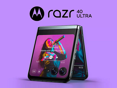 Motorola Razr 40 Ultra interaction design ui ui design user interface