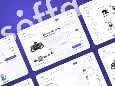 Soffa - E-Commerce Webshop e commerce ecommerce market online market shop store ui ui design web web shop webshop