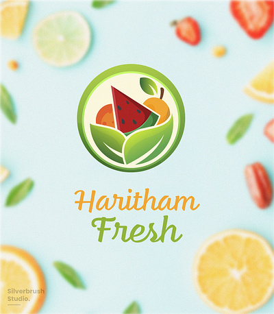 Logo Design for Haritham Fresh branding graphic design logo logo design organics