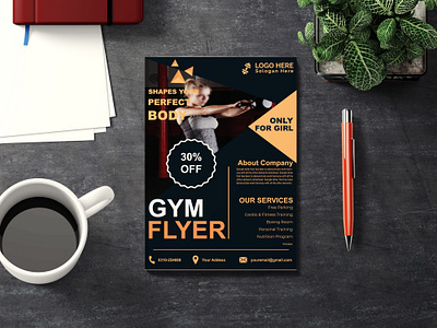 Professional Fitness Flyer design fitness