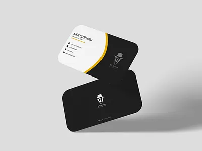 Men Clothing Business cards branding business card design graphic design logo mahdi rabiee mohammad mahdi rabiee ui vector