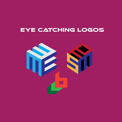 Concept:- Eye Catching Logos-Unused-Ready to download brand identity branding design graphic design illustration illustrator logo logo design ui vector
