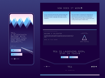 Vea Bridge - How does it work blockchain design ethereum ui user experience user interface ux