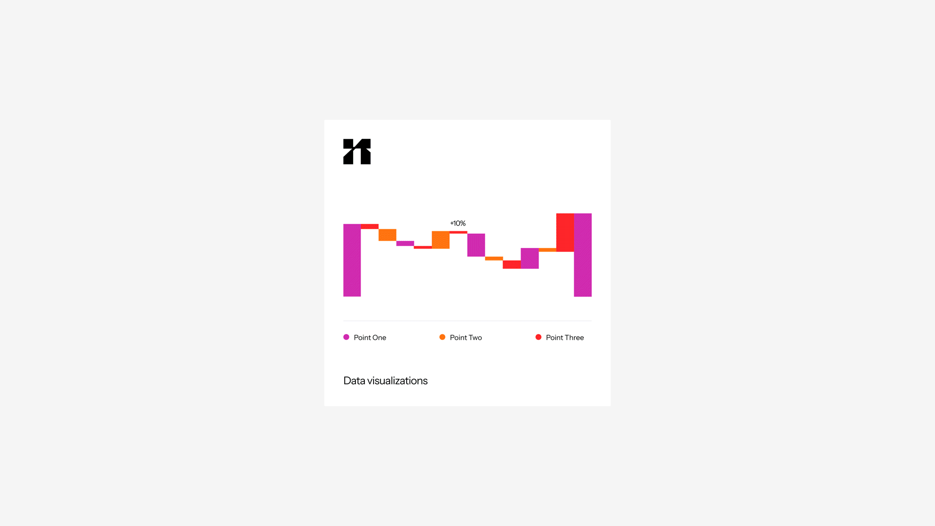 K™ branding financial layout logo