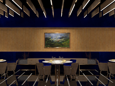 Sapori Toscani Restaurant Concept — Interior Design 3d 3d render 3d visualization interior design interiors restaurant restaurant design