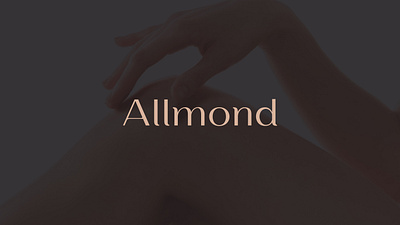 Allmond Visual Identity - Beauty Products beauty brand brandidentity branding cosmetic graphic design identity logo packagedesign packaging product visualidentity
