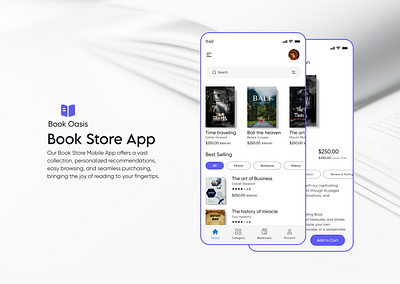 Book Store App Design design