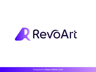 RevoArt logo brand identity brand mark branding logo logo design logos