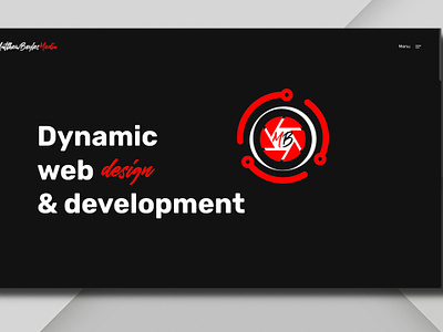 Website Refresh - Matthew Boyles Media (HTML/CSS/JS) design graphic design ui ux web designs