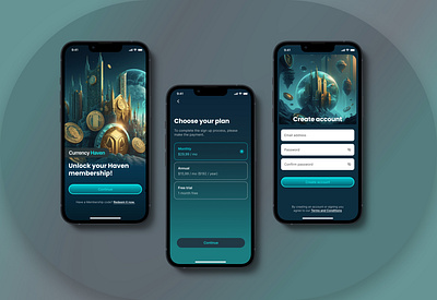 Crypto Wallet Mobile App crypto cryptoapp graphic design mobileapp ui ux