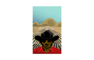 The Farmer - Editorial for Black Farmers blackartist comic art editorial illustration storytelling vector