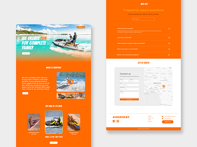 EVERYDAY-Landing Page app design graphic design landing page product design ui ux web web design website