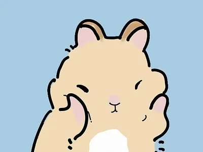 Hamster Sticker 6 3d aftereffects animation branding design frame by frame graphic design illustration logo loop looping motion design motion graphics motiongraphics