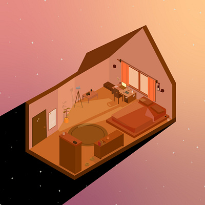 Safe Space design flat illustration graphic design illustration illustrator isometric ui vector