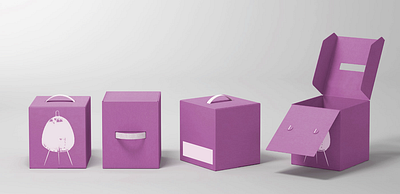 Tall Cake Boxes Design Inspiration animation branding graphic design logo motion graphics