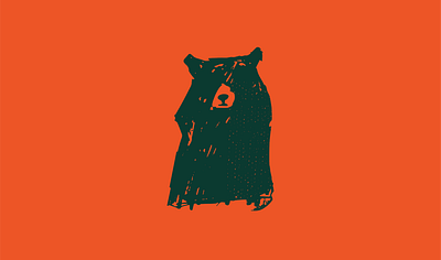 The Scribble Bear animal animal logo artwork bear bear logo branding concept design graphic design illustration logo wildlife wildlife logo