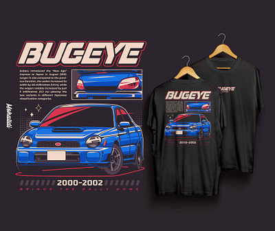 Subaru Impreza Bugeye Drawing bugeye car tshirt impreza subaru