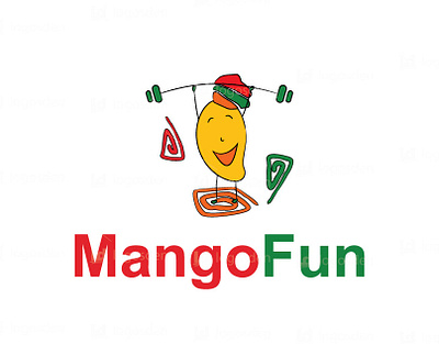 MangoFun logo design logo art