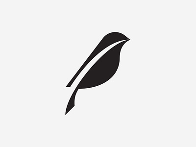 Bird + Leaf + Eye Logo animal bird branding branding and identity clean design identity illustration logo logo design minimal modern nature simple vector