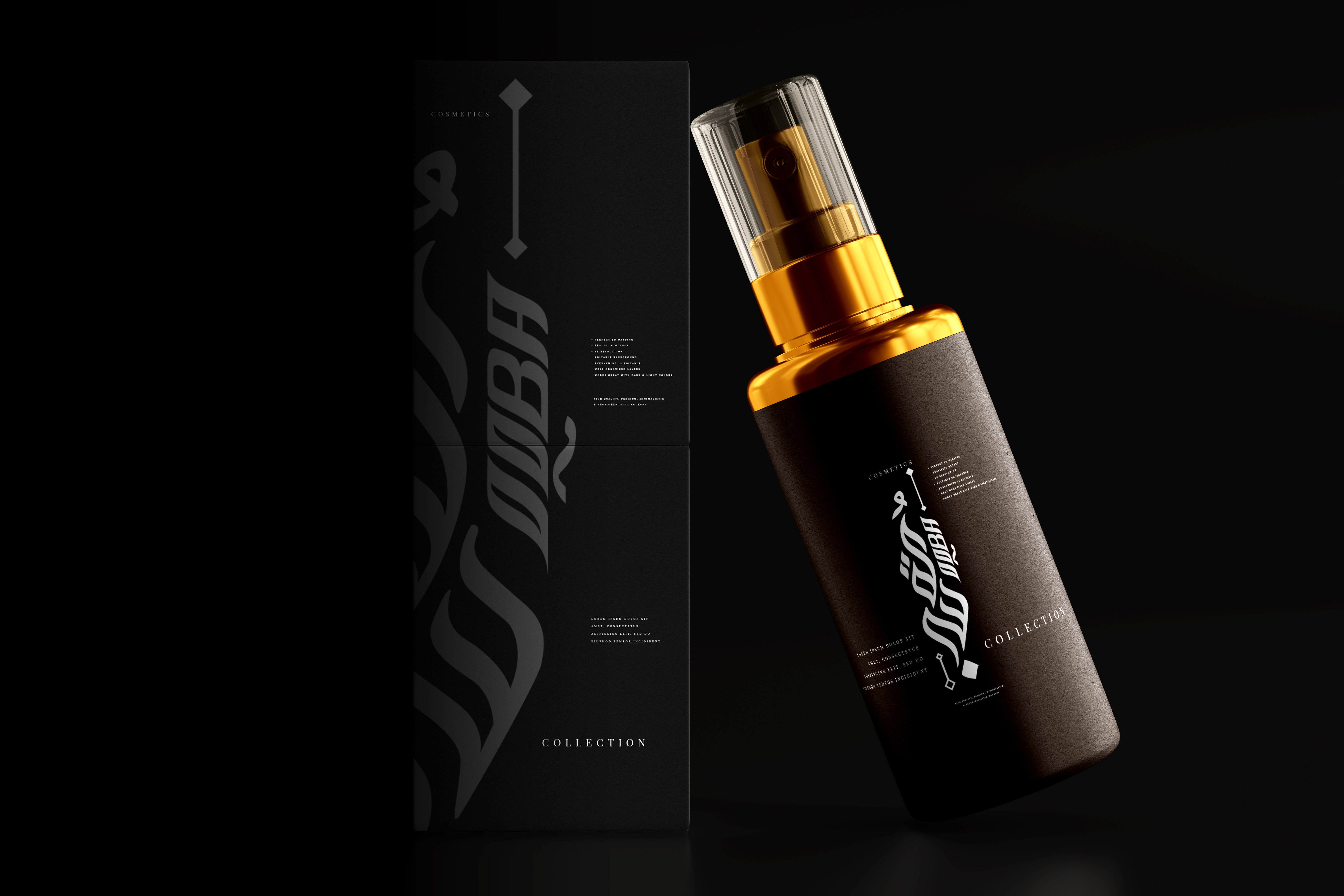 Packaging Design for Perfume Brand - Oqba advertising arabic typography branding creativity design illustration logo logodesign mockup design oqba packaging design perfume brand perfume logo design rahmanshoieb typography