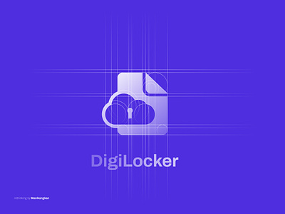DigiLocker Logo Redesign ✏️ animation branding digilocker digilockerlogoredesign illustration logo manikangkandas motion graphics