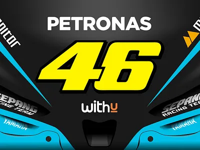 Rossi Motorcycle front design design graphic design vector