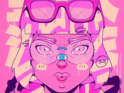 ᴘɪɴᴋ ɢɨʀʟ 💖 art color cool creative design illustration