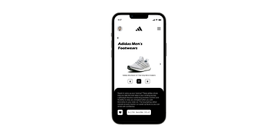 ADIDAS USER INTERFACE app branding dailyui design graphic design illustration ui vector