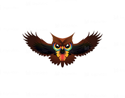 owl vector logo logo art