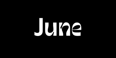 June Expt Font animation branding design graphic design illustration logo vector