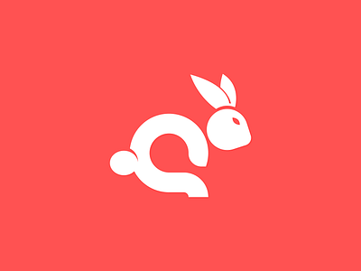 Rabbit Icon animal animal icon bunny bunny icon icon logo logo branding logo design logos rabbit rabbit icon