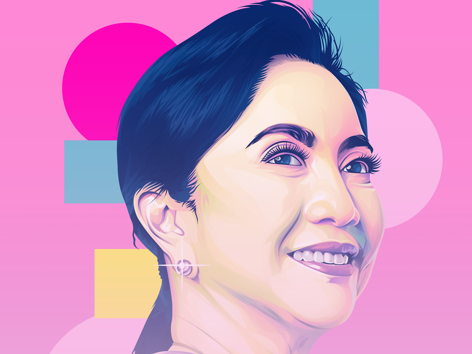 Fan art for the former Vice President Atty. Leni Robredo by Avocado Graphica on Dribbble