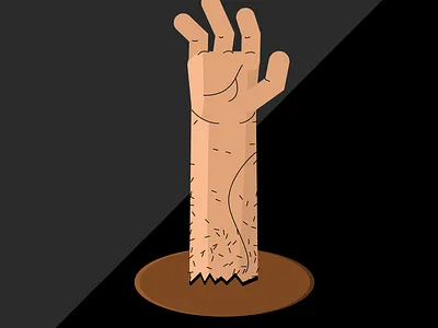 Hairy Hand adobe hair hairy hand illustration illustrator man