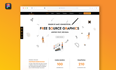 Free source graphics website design branding figma graphic design illustration ui ui ux ux vector