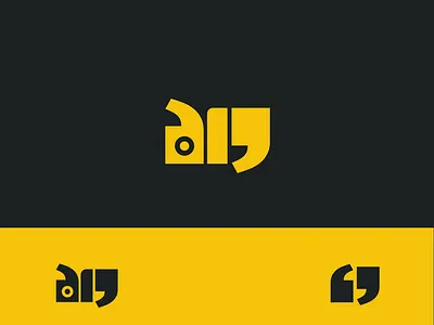 Vaj typography branding design graphic design icon logo typography vector