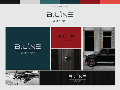 BLine Auto Spa - Branding branding design dribbble graphic design illustration logo ui ux vector