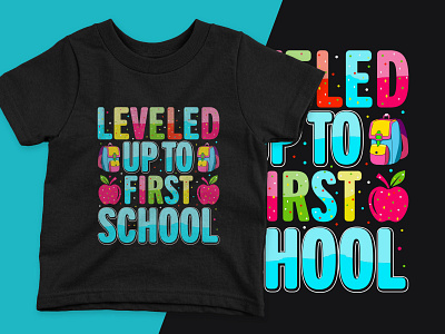 Back To School t-shirt, First day of school t shirt design. back to school t shirt branding children college design graphic design illustration kids kids shirt logo school school shirt t shirt t shirt t shirt design t shirt design tshirt tshirt design ui vector