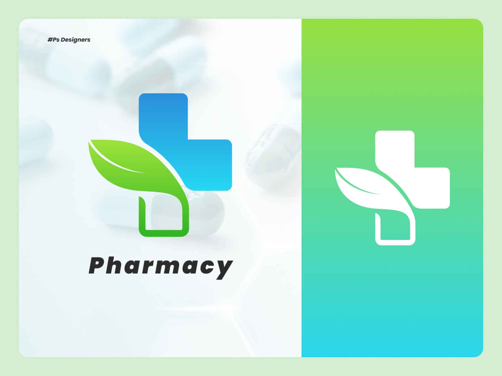 Pharmacy Logo Design by Prashant Surani on Dribbble