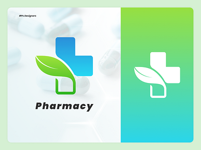 Pharmacy Logo Design branding color design graphic design illustration logo medical pharmacy typography ui ux vector